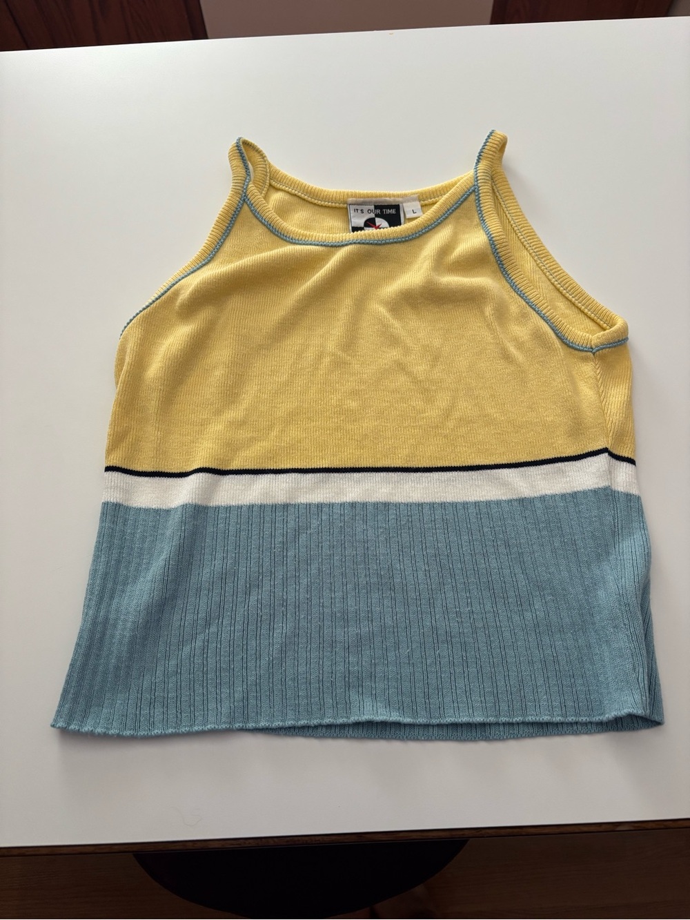 Vintage Y2K sweater tank top